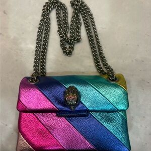 Kurt Geiger London Multicolor Chain Strap Women's Bag